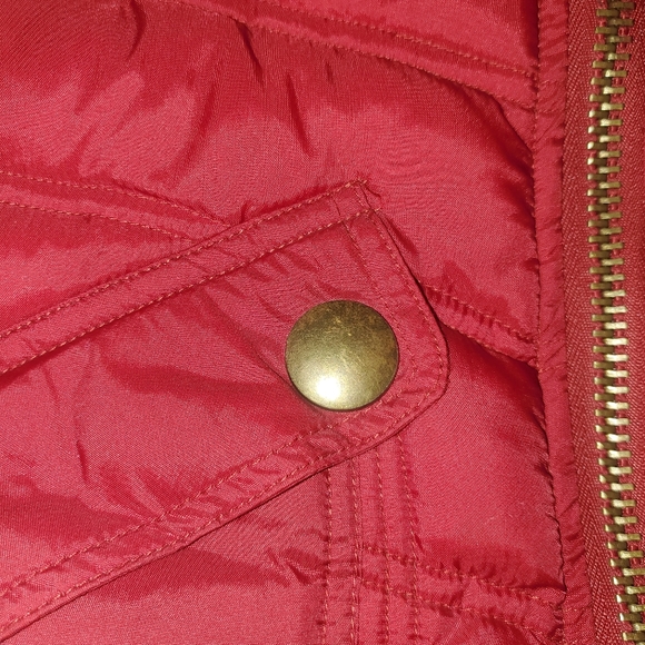 Red Marron puffer vest. Urban behavior. Size small - Picture 8 of 8